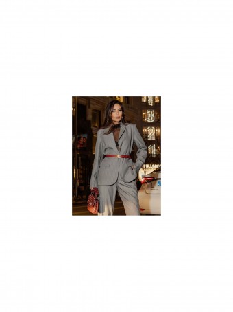 BLAZER ALFAIATARIA RISCA DE GIZ