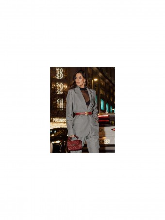 BLAZER ALFAIATARIA RISCA DE GIZ